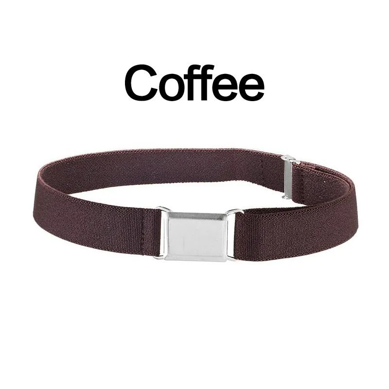 1PC Accessory Waistband Alloy Buckle Adjustable Canvas Belt Elastic Clothing Casual Outdoors