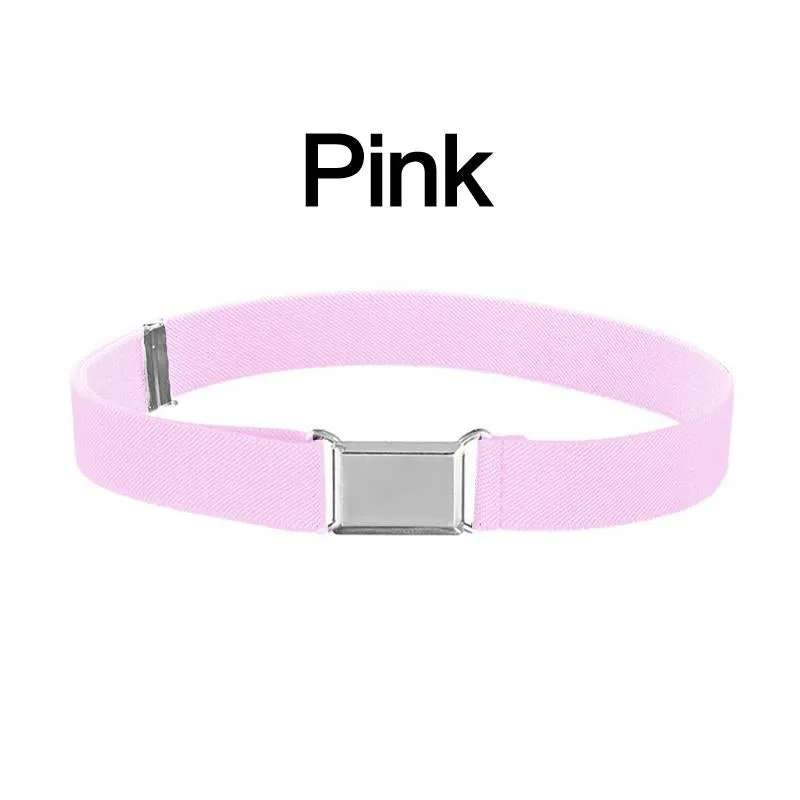 1PC Accessory Waistband Alloy Buckle Adjustable Canvas Belt Elastic Clothing Casual Outdoors