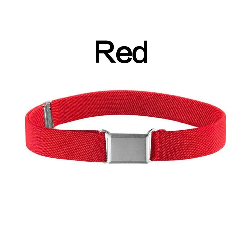 1PC Accessory Waistband Alloy Buckle Adjustable Canvas Belt Elastic Clothing Casual Outdoors