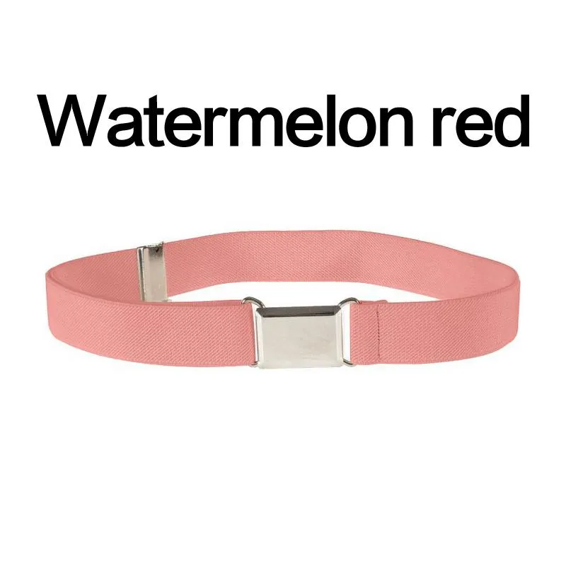 1PC Accessory Waistband Alloy Buckle Adjustable Canvas Belt Elastic Clothing Casual Outdoors