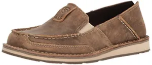 ARIAT Women's Cruiser Slip-on Shoe Casual, Brown Bomber (Retired), 8