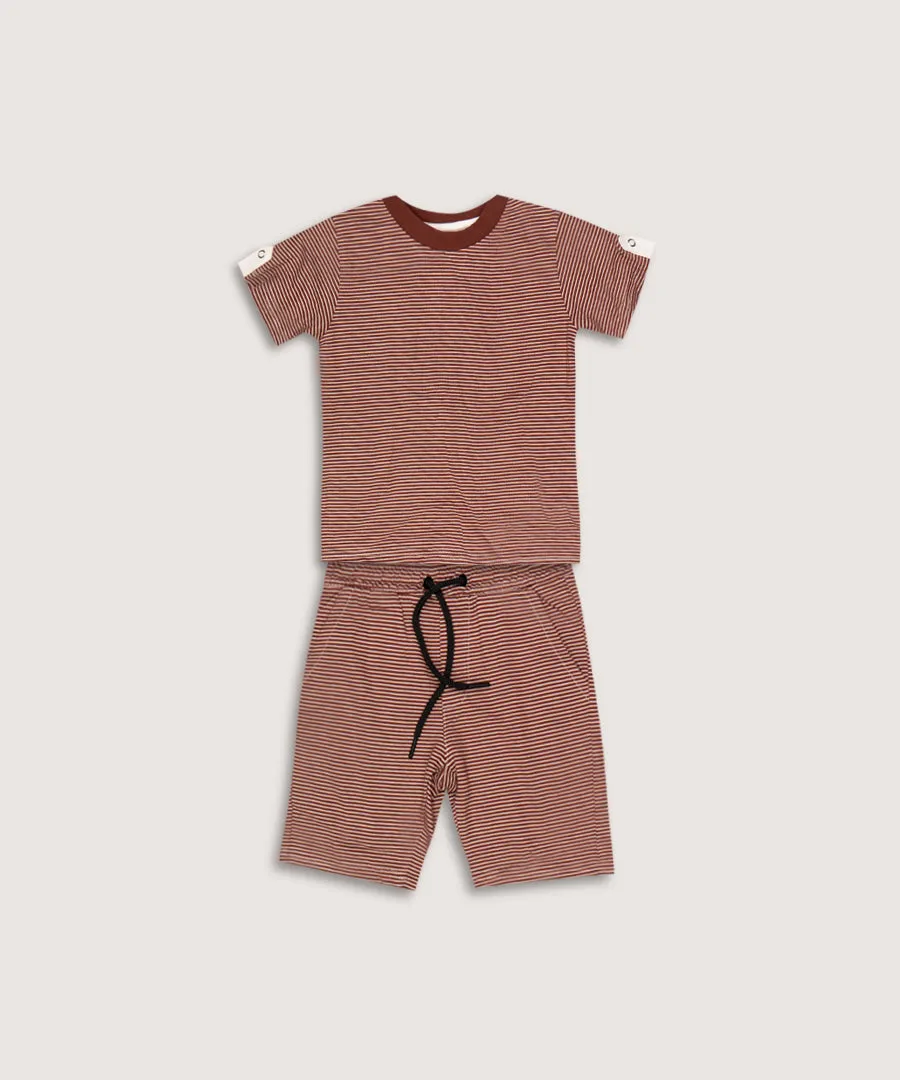 Boys' Striped Athleisure Set