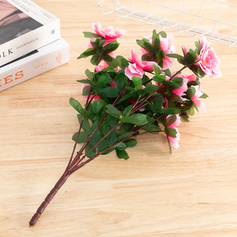 Bulk 14.9" Azalea Flowers Rhododendron Bush Flowers for Outdoors Wholesale