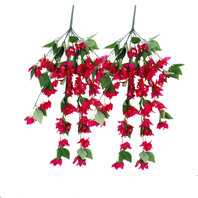 Bulk 7 Colors 2Pcs Bougainvillea Trailing Vines Plants Flowers for Outdoor Vines UV Resistant Wholesale