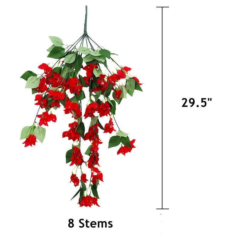 Bulk 7 Colors 2Pcs Bougainvillea Trailing Vines Plants Flowers for Outdoor Vines UV Resistant Wholesale