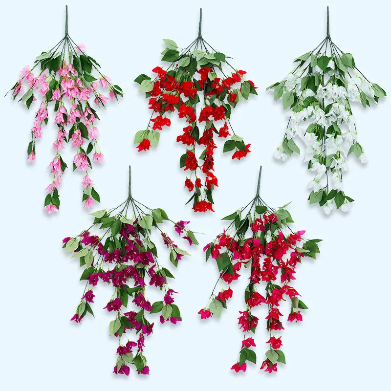 Bulk 7 Colors 2Pcs Bougainvillea Trailing Vines Plants Flowers for Outdoor Vines UV Resistant Wholesale