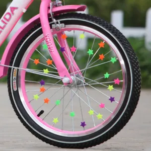 Children Colorful Bicycle Spoke Stars