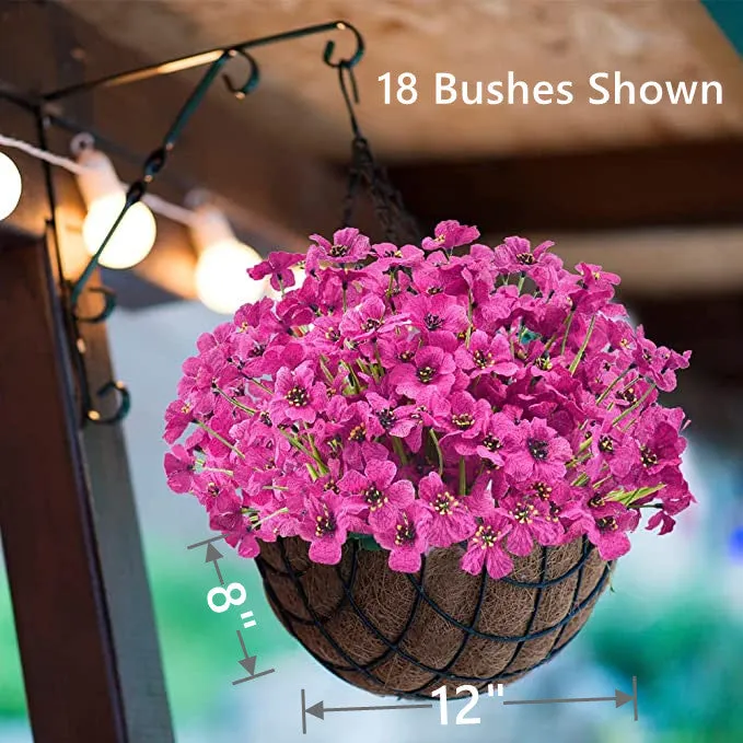 Clearance Bulk Faux Flowers UV Resistant for Outdoors Wholesale