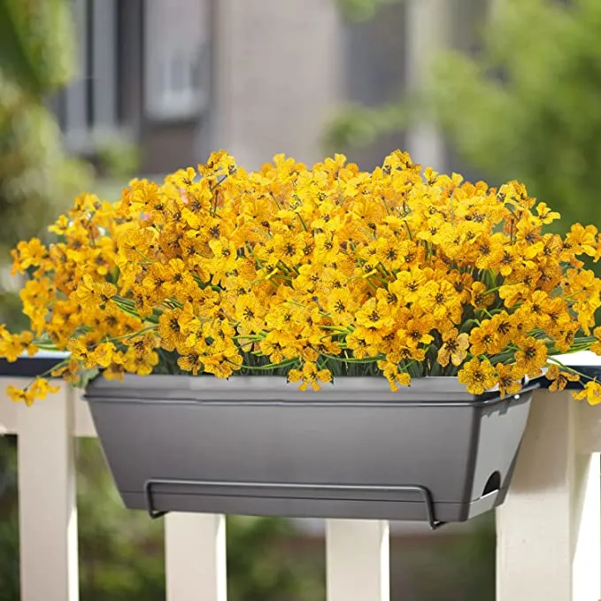 Clearance Bulk Faux Flowers UV Resistant for Outdoors Wholesale