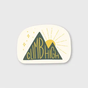 Climb High Sticker