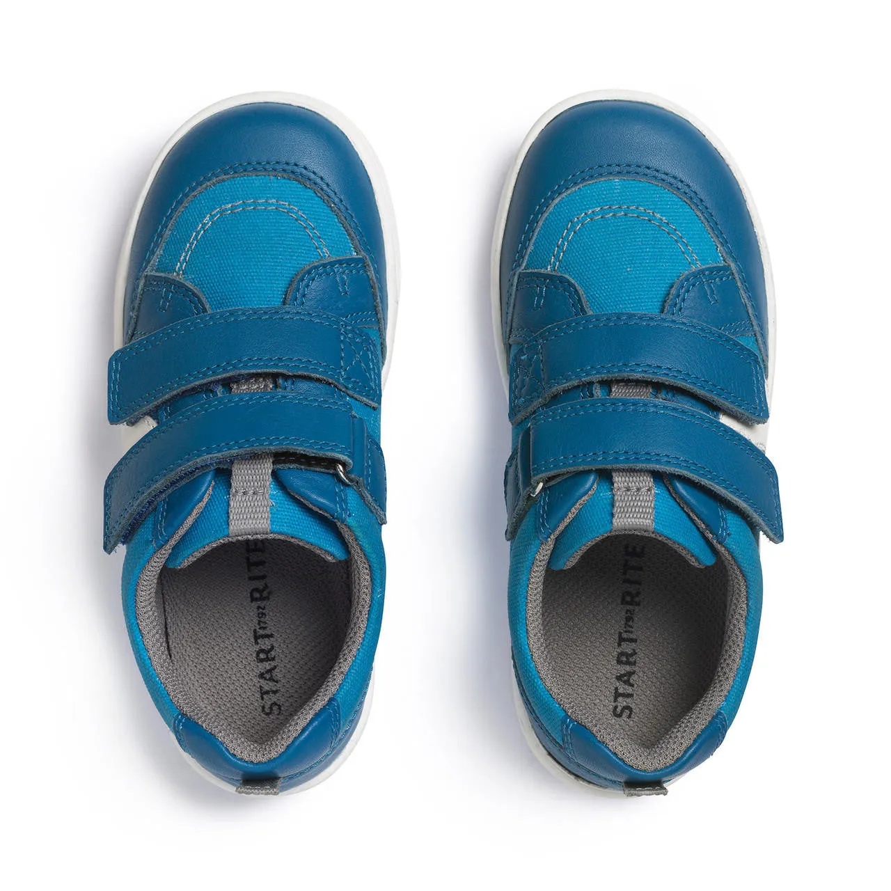 ENIGMA BRIGHT BLUE LEATHER SHOE