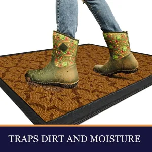 Halloween Door Mat Outdoor for Front Door,29"X17" Non-Slip Heavy Duty Entryway Rug
