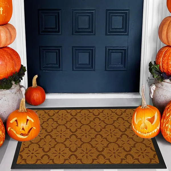 Halloween Door Mat Outdoor for Front Door,29"X17" Non-Slip Heavy Duty Entryway Rug