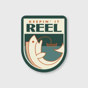Keepin' It Reel Sticker