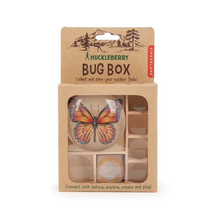 Kikkerland Great Outdoors -Wooden Bug Box