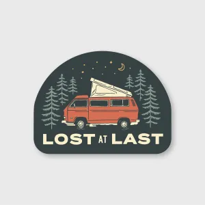 Lost at Last Sticker