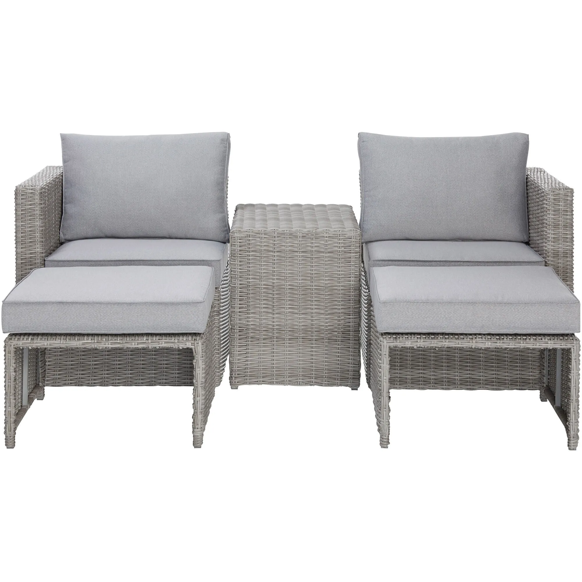 Malibu 5 Piece Patio Set