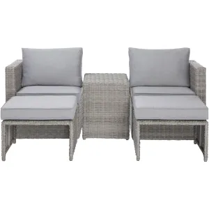 Malibu 5 Piece Patio Set