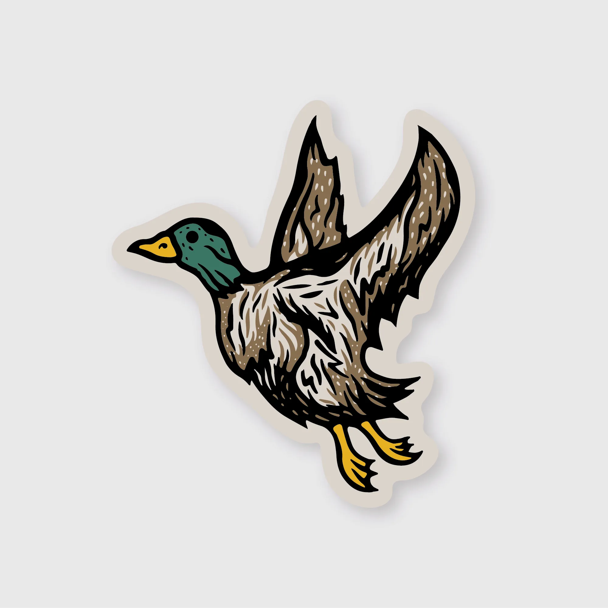 Mallard Duck Sticker