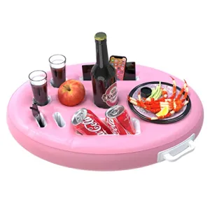 Premium Floating Drink Holder for Pool, Hot Tub Accessories for Adults - Pool Drink Holder Floats, Swimming Pool Accessories for Adults, Drink Floaties for Pool, Pool Drink Floats