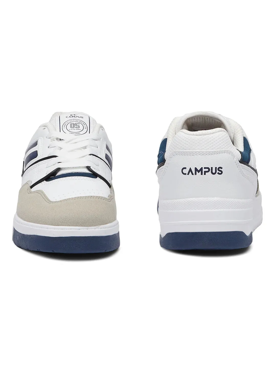 REVOLT White Men's Sneakers