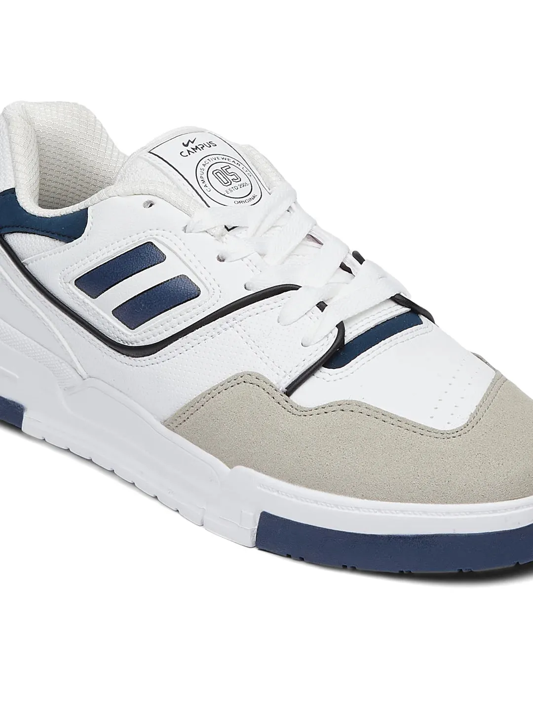 REVOLT White Men's Sneakers