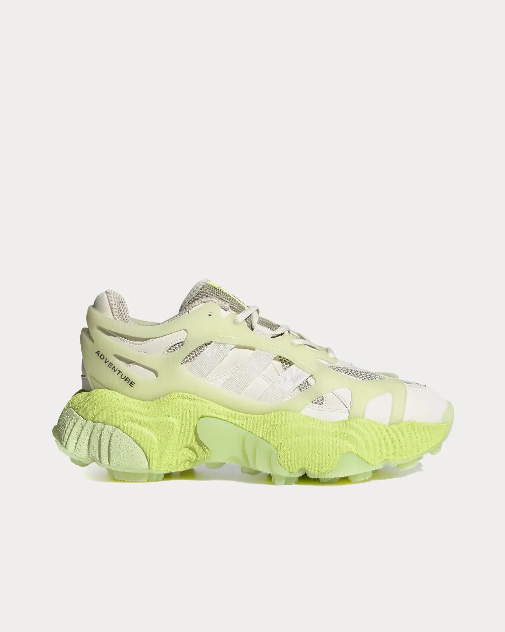 Roverend Off White / Off White / Pulse Lime Low Top Sneakers