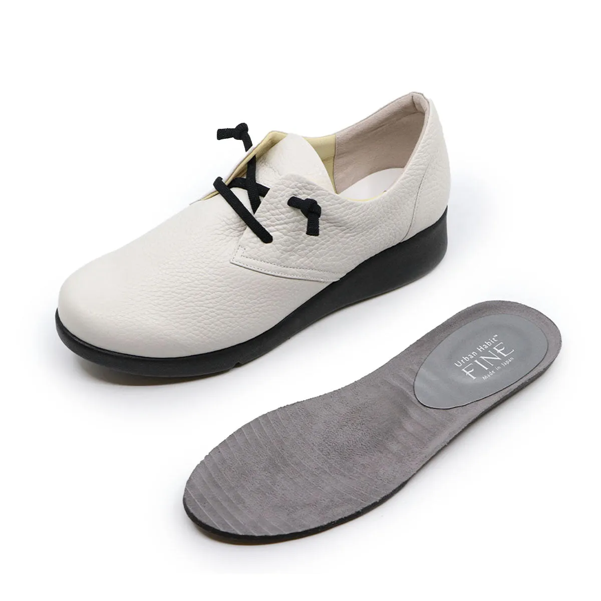 SOUNE White Soft Walking Sneakers