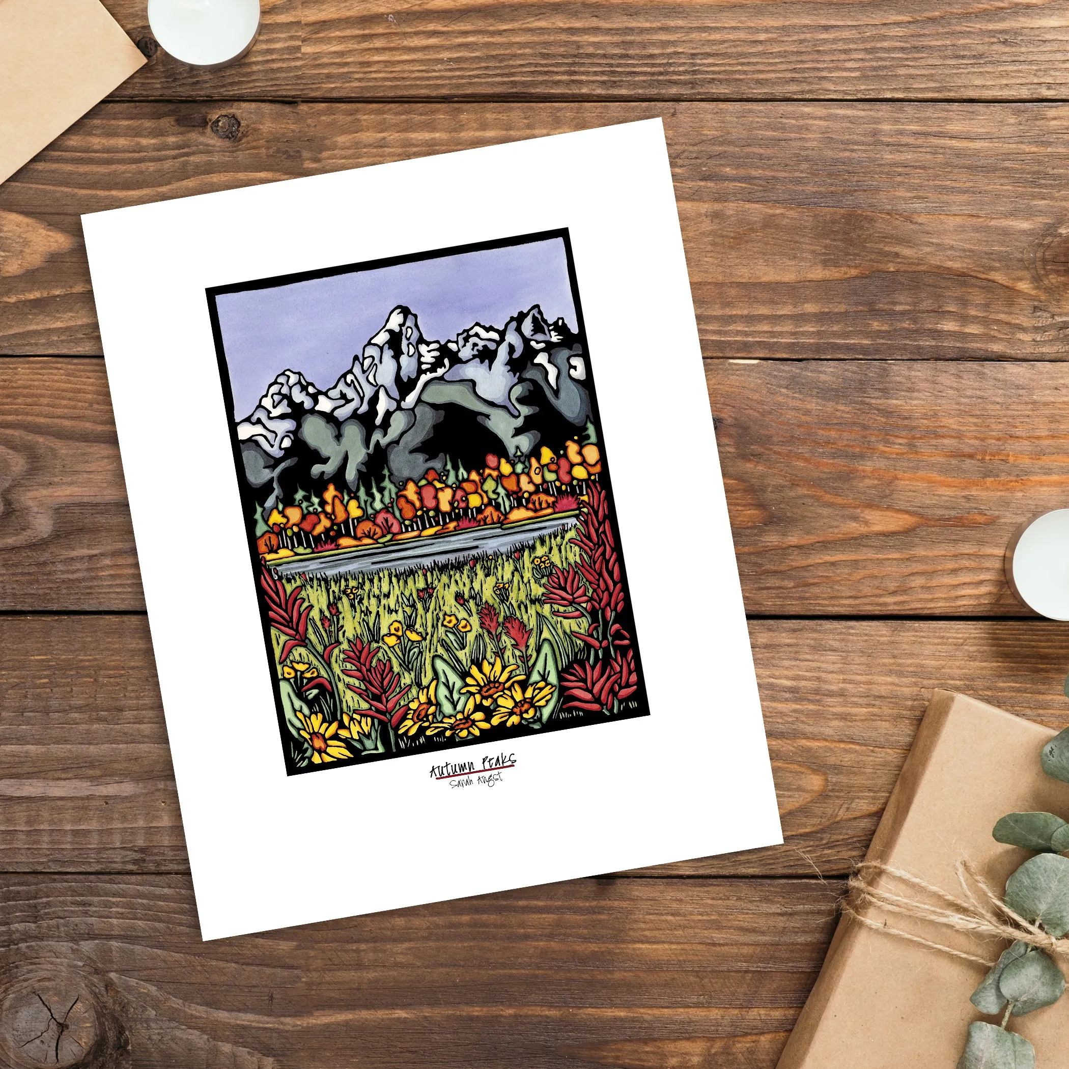 Tetons - Simple Giclee Print