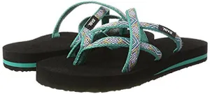 Teva Women's Olowahu Flip-Flop (7 B(M) US, Island Tropic Teal)