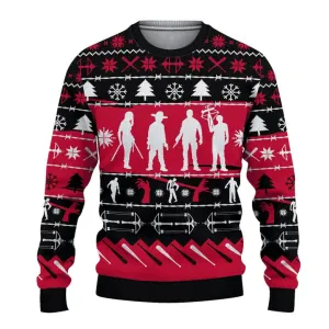 The Walking Dead Christmas Sweater