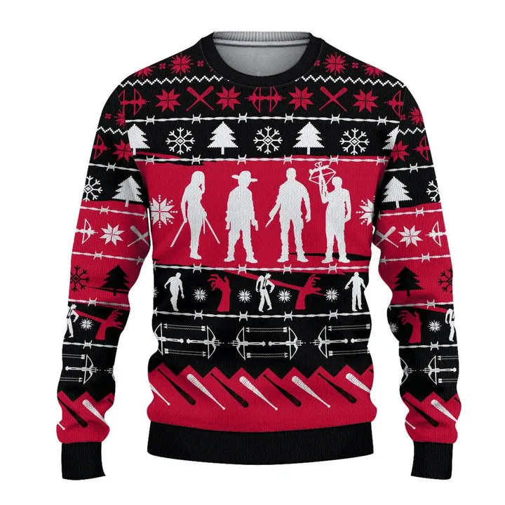 The Walking Dead Christmas Sweater