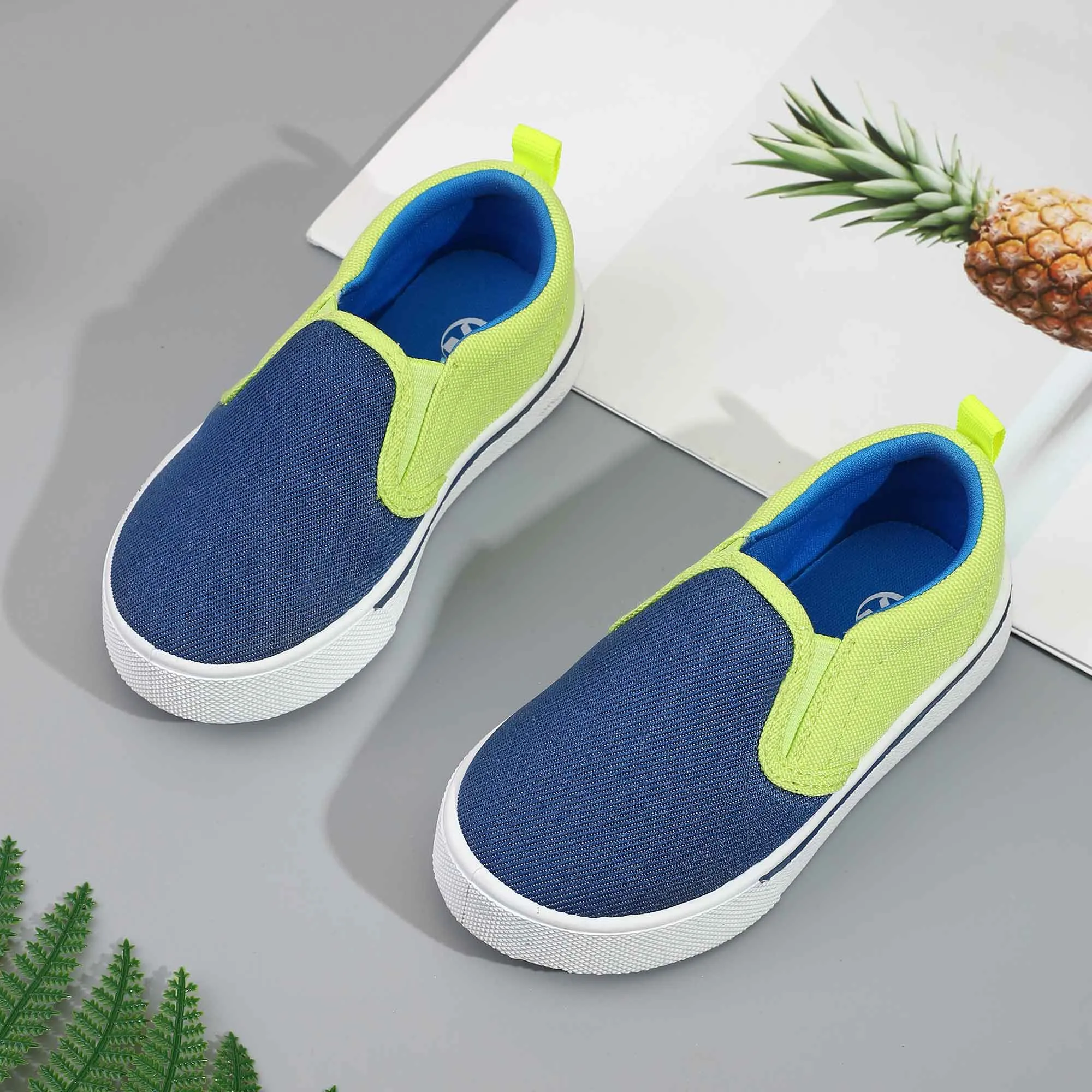 Toddler Kids Boys Sparkle Slip On Walking Shoes
