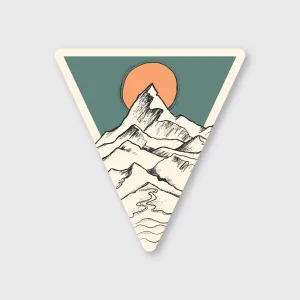 Tri Mountain Sketch Sticker