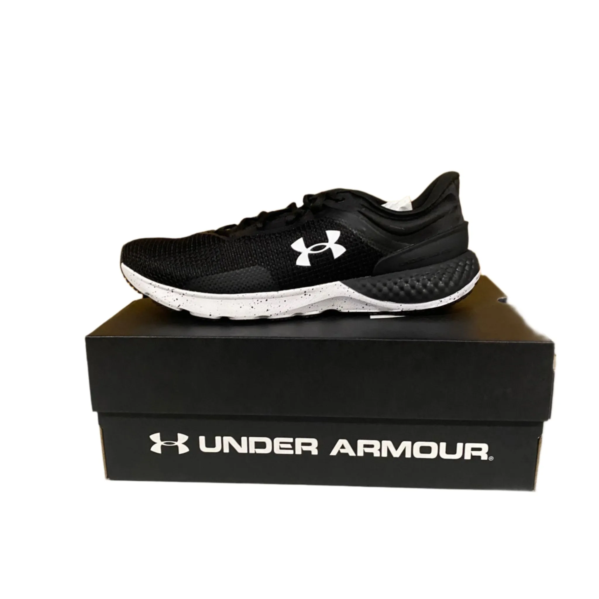 Under Armour Men's Charged Escape 4 Running Shoes – Black/White – New Size 12