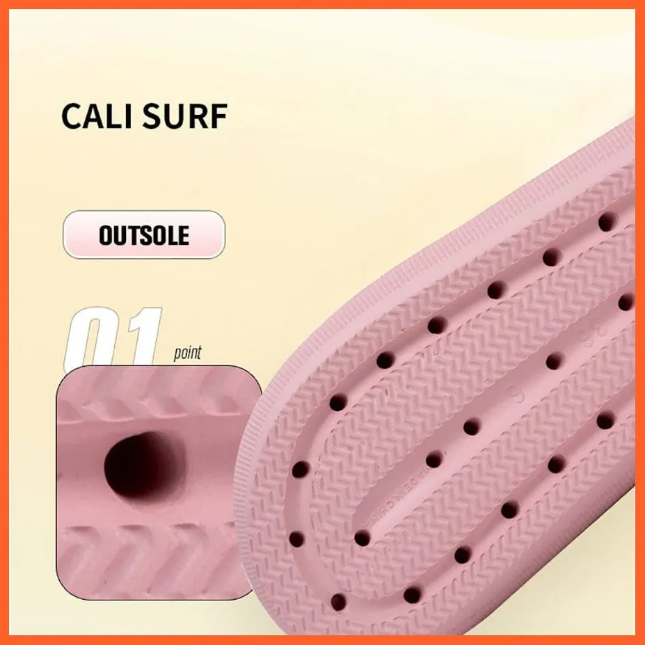 Unisex Thick Platform Anti-Slip Slippers For Summer